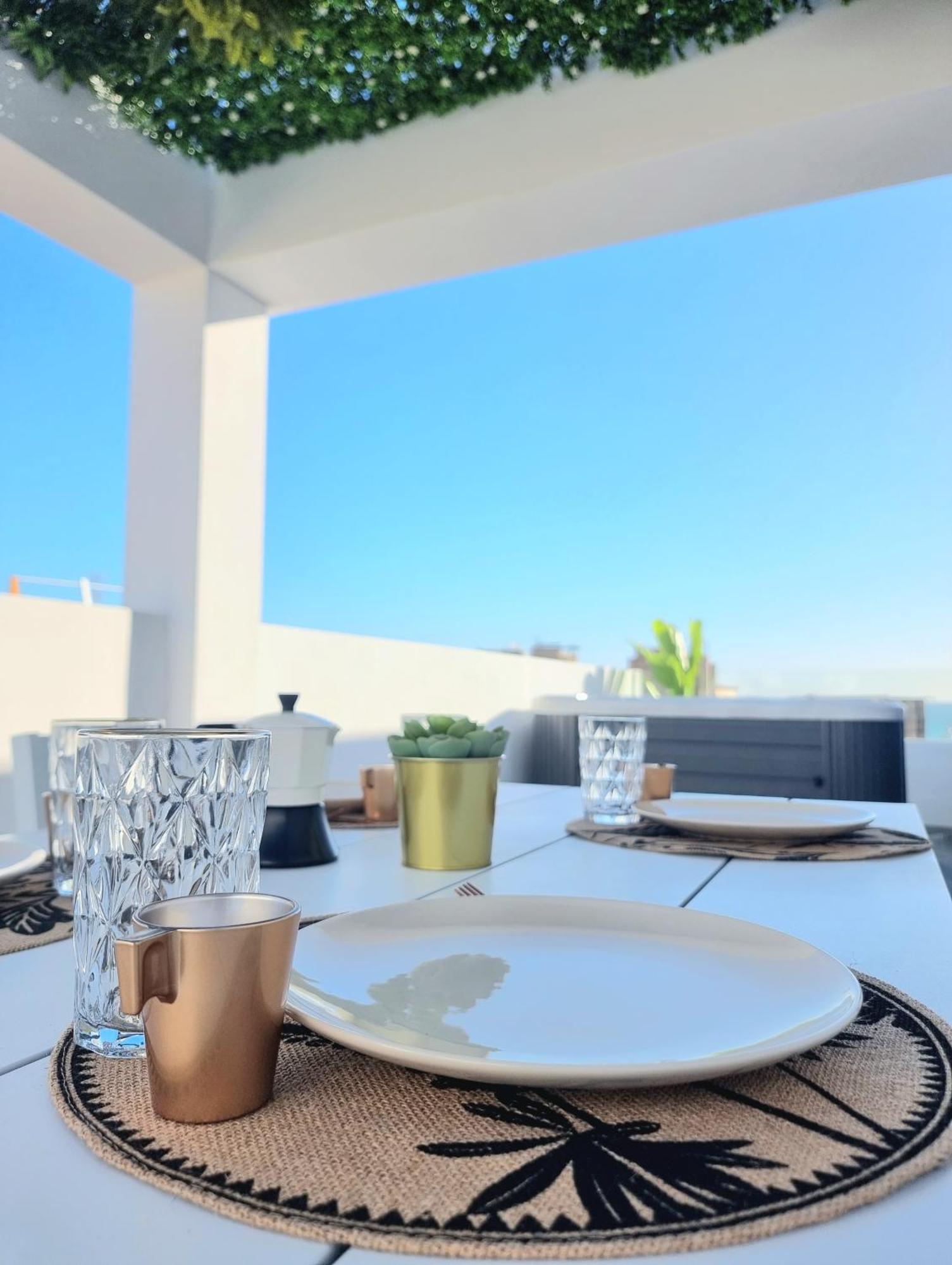 Luxury Penthouse Valentin With Jacuzzi Lägenhet Corralejo Exteriör bild