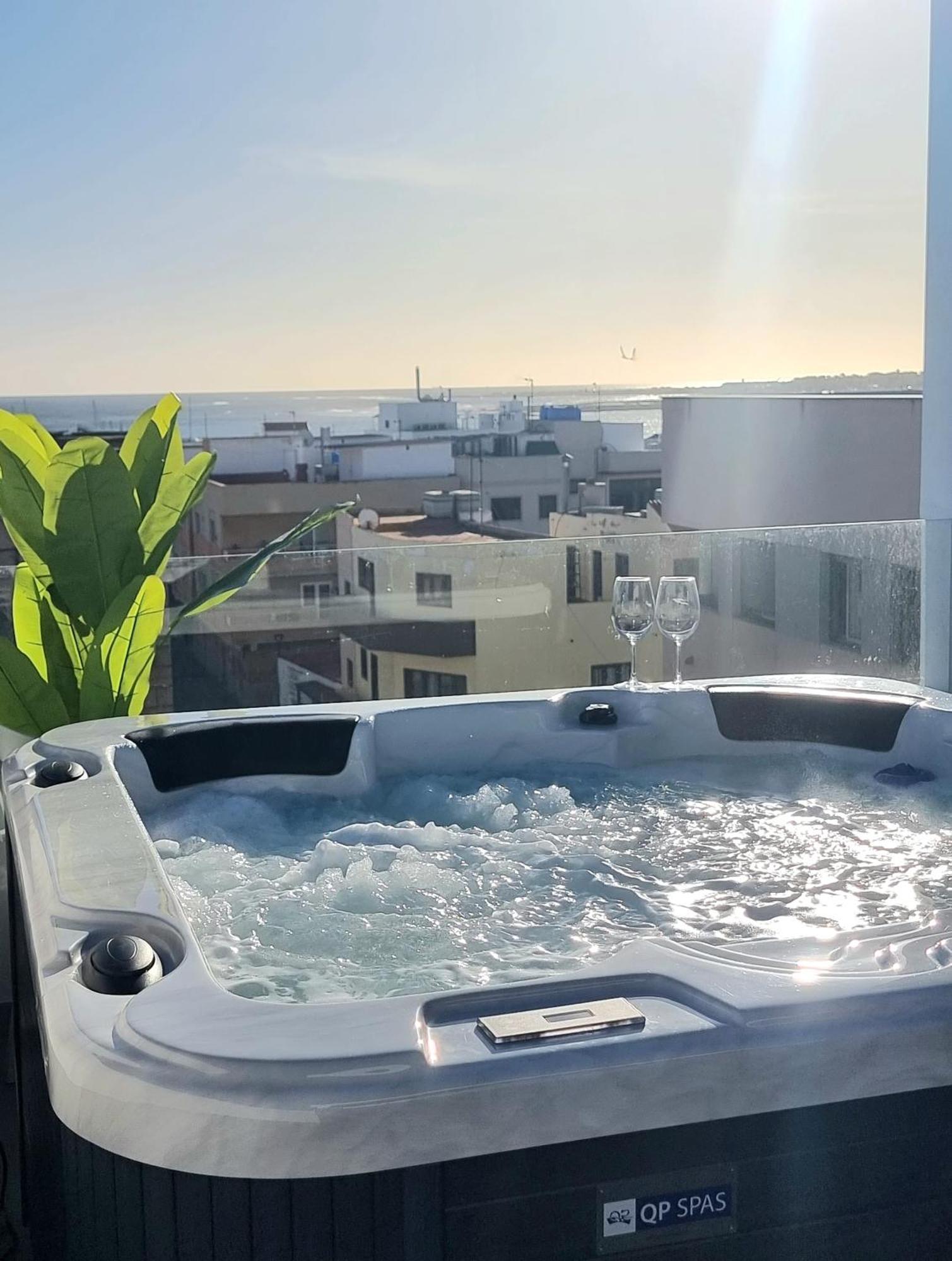 Luxury Penthouse Valentin With Jacuzzi Lägenhet Corralejo Exteriör bild